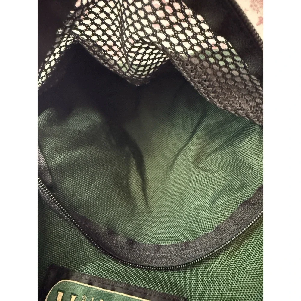 Vintage Outdoor Products Green Black Backpack Made in USA 11x15